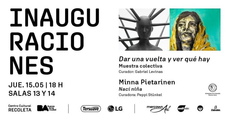 Llegan dos nuevas exposiciones al Centro Cultural Recoleta