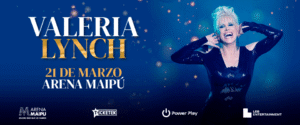 Valeria Lynch inicia gira:Actuará Arena Maipú(Mendoza) y en Buenos Aires
