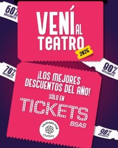Descubrí los espectáculos imperdibles de la Cartelera Porteña