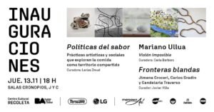 Buenos Aires. Triple Inauguración en el Centro Cultural Recoleta