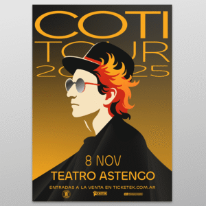 Rosario. Coti celebra 20 años de música