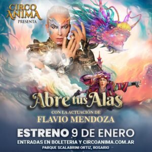 Rosario. Flavio Mendoza presenta su espectáculo “Abre tus Alas”