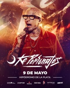 Ke Personajes se presentará en La Plata y tiene fecha en Chile