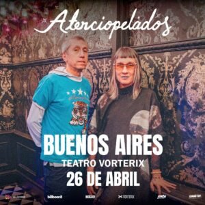 Aterciopelados celebra 30 años de «La Pipa de la Paz».Tour mundial….!!