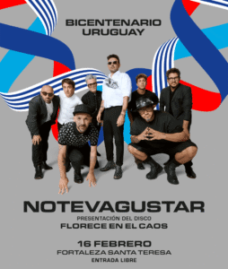 Uruguay. NTVG inicia en Santa Teresa la gira “Florece en el Caos”