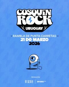 Uruguay. Cosquín Rock regresa con una edición histórica