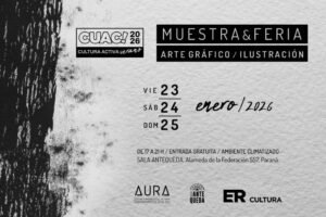 Entre Ríos. Nueva feria de arte gráfico e ilustración en AURA