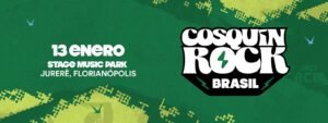 Brasil. Descubrí la grilla completa de Cosquín Rock Brasil 2026