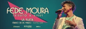 Fede Moura presenta su tributo a Virus en La Plata