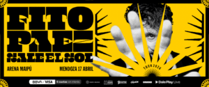 Fito Páez presentará un espectáculo inigualable en el Arena Maipú de Mendoza!!!
