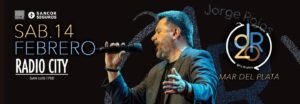 Jorge Rojas se presentará con su espectáculo en Mar del Plata