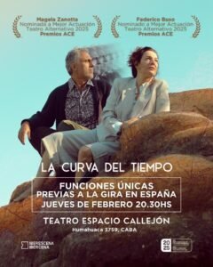 «La curva del tiempo» estrena en Espacio Callejón