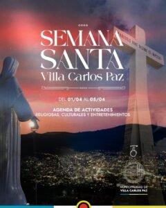 Villa Carlos Paz vive Semana Santa 2026